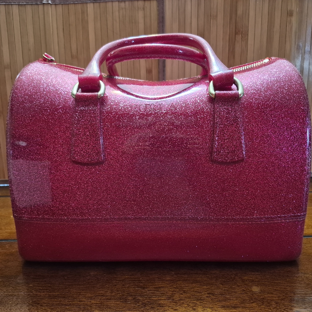 Stylish Glitter Pink Handbag